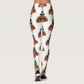 donald trump Thanksgiving turkije Leggings (Achterkant)