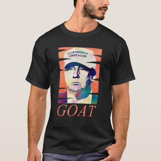 Donald Trump The Goat T-Shirt (Voorkant)