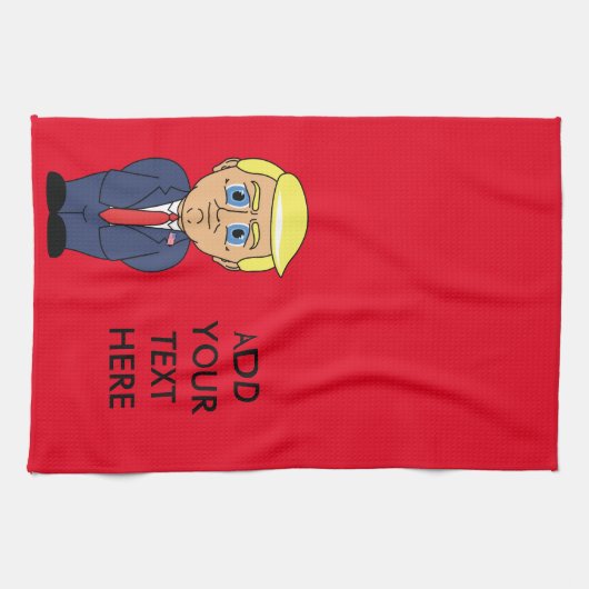 Donald Trump Theedoek (Horizontaal)