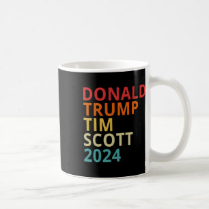 Donald Trump Tim Scott 2024 President Republikeins Koffiemok