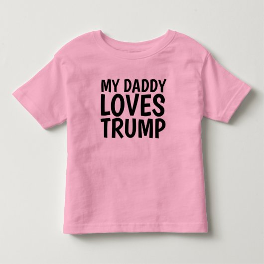 DONALD TRUMP TODDLER T-shirts (Voorkant)
