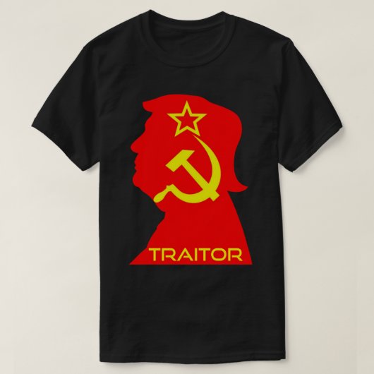 Donald Trump - Traitor Sticker.png T-shirt (Design voorkant)