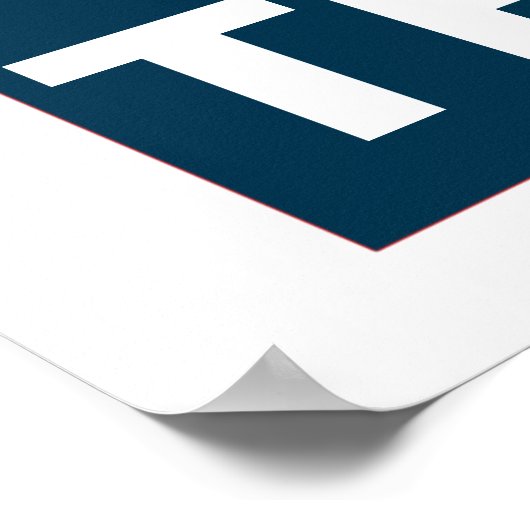 Donald Trump TREASON TRE45ON Poster (Hoek)