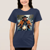 Donald Trump Tri-Blend Shirt (Voorkant)