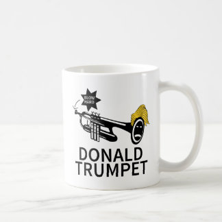 Donald Trump trompet grappig Koffiemok