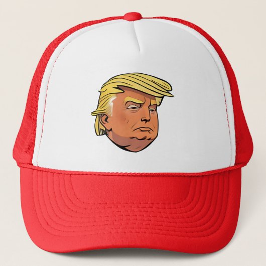 Donald Trump Trucker Hat Trucker Pet (Voorkant)