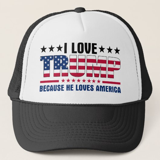 Donald Trump Trucker Pet (Voorkant)