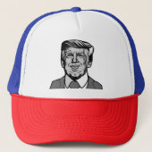 DONALD TRUMP TRUCKER PET (Voorkant)