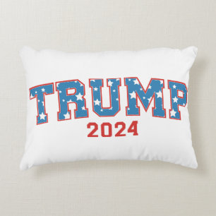 Donald Trump - Trump 2024 Houd Amerika groot Accent Kussen