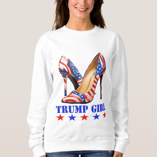 DONALD TRUMP-TRUMP MEISJE TRUI (Voorkant)