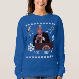 Donald Trump Ugly Hanukkah Fles sweater