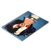 DONALD TRUMP UNCLE SAM NOTITIEBOEK JOURNAL (Linkerzijde)