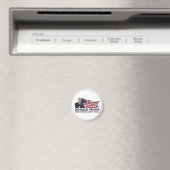 Donald Trump US Flag Magneet (Insitu (Vaatwasser))