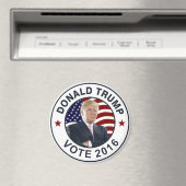 Donald Trump US Flag Magneet (Insitu (Vaatwasser))