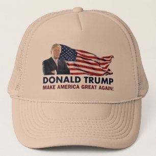 Donald Trump US Flag Trucker Pet