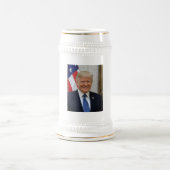 Donald Trump US President Witte Huis MAGA 2024 Bierpul (Center)