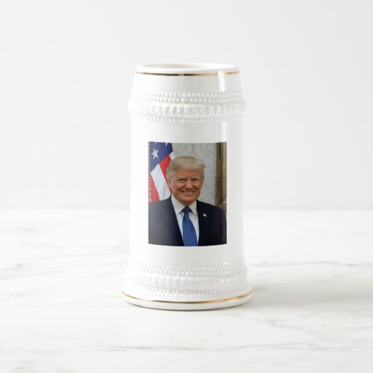 Donald Trump US President Witte Huis MAGA 2024 Bierpul (Center)