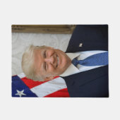 Donald Trump US President Witte Huis MAGA 2024 Deurmat (Voorkant)