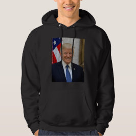 Donald Trump US President Witte Huis MAGA 2024 Hoodie