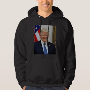 Donald Trump US President Witte Huis MAGA 2024 Hoodie