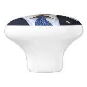 Donald Trump US President Witte Huis MAGA 2024 Keramische Knop (Zijkant)