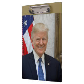 Donald Trump US President Witte Huis MAGA 2024 Klembord (Links)