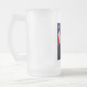 Donald Trump US President Witte Huis MAGA 2024 Matglas Bierpul (Links)