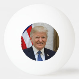 Donald Trump US President Witte Huis MAGA 2024 Pingpongbal