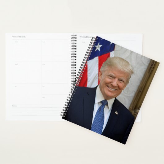 Donald Trump US President Witte Huis MAGA 2024 Planner (Display)