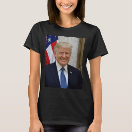 Donald Trump US President Witte Huis MAGA 2024 T-shirt