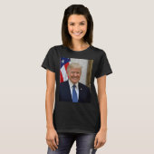 Donald Trump US President Witte Huis MAGA 2024 T-shirt (Voorkant volledig)