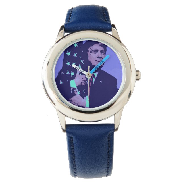 Donald Trump USA Horloge (Voorkant)