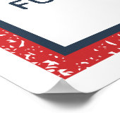 Donald Trump Uw eigen tekstpolitiek Poster (Hoek)