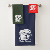 Donald Trump Uw Trumpisme en Kleur Bad Handdoek (Insitu)