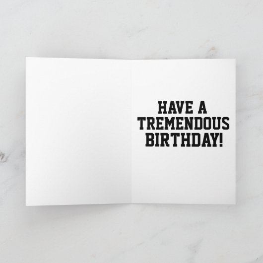 DONALD TRUMP VADER VERJAARDAG GEWELDIGE KAARTEN (Binnen)