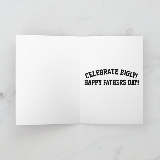 DONALD TRUMP VADERDAG GEWELDIGE KAARTEN (Binnen)