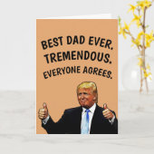 DONALD TRUMP VADERDAG GEWELDIGE KAARTEN (Gele Bloem)