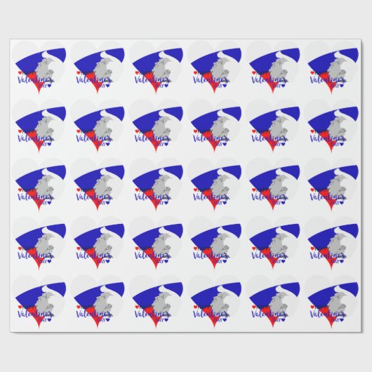 donald trump valentijn cadeaupapier (Vlak)