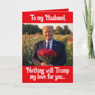 Donald Trump Valentijnsdag van vrouw naar man Feestdagen Kaart