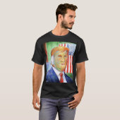 Donald Trump Van Gogh T-shirt (Voorkant volledig)