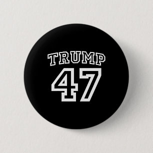 Donald Trump Vance 2024 Verkiezing 47e President M Ronde Button 5,7 Cm