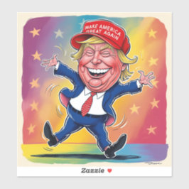 Donald Trump Verenigde Staten 2024 Sticker