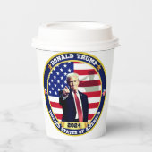 Donald Trump Verenigde Staten Papieren Bekers (Voorkant)