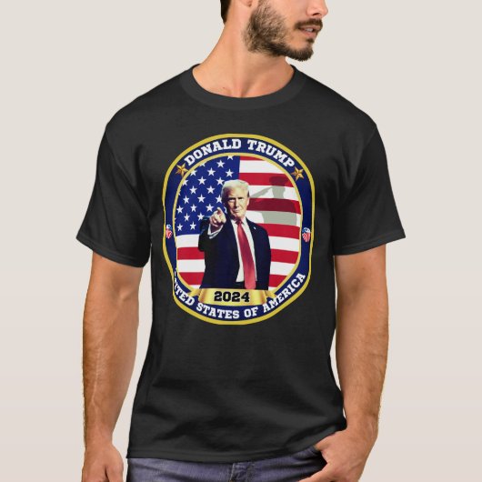Donald Trump Verenigde Staten T-shirt (Voorkant)