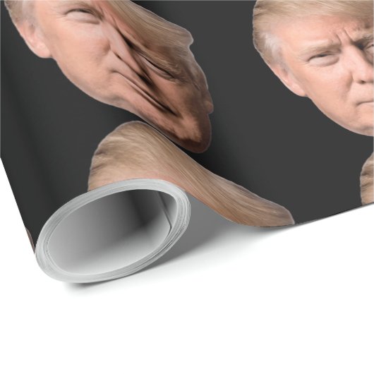 DONALD TRUMP VERJAARDAG ALL OCCASION WRAPPING PAPE CADEAUPAPIER (Rol Hoek)