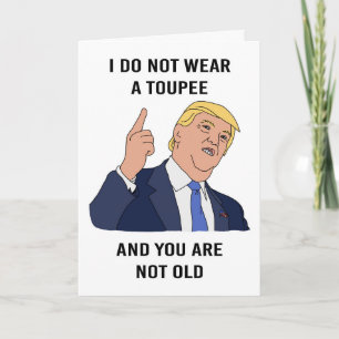 Donald Trump Verjaardag Kaart