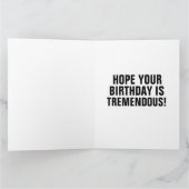 DONALD TRUMP VERJAARDAG WENSKAARTEN KAART (Binnen)