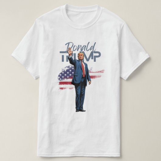 Donald Trump Verkiezingen T Shirt (Design voorkant)