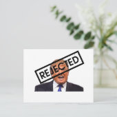 Donald Trump: VERWORPEN! Briefkaart (Staand voorkant)