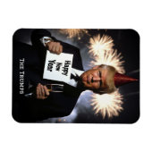 Donald Trump viert nieuwjaar in stijl Magneet (Horizontaal)